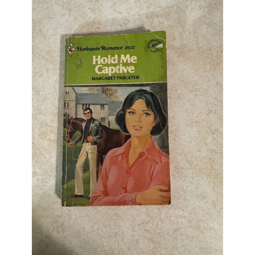 Vintage Harlequin Romance 2022 Hold Me Captive Margaret Pargeter 1977 Paperback